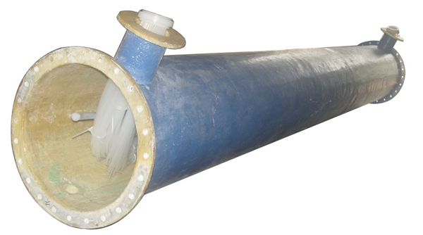 8、管壳式防腐PFA冷热交换器